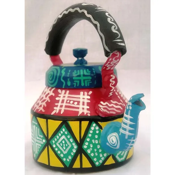 Multicolour_Traditional_Design_Hand_Painted_Tea_Kettle_Pot