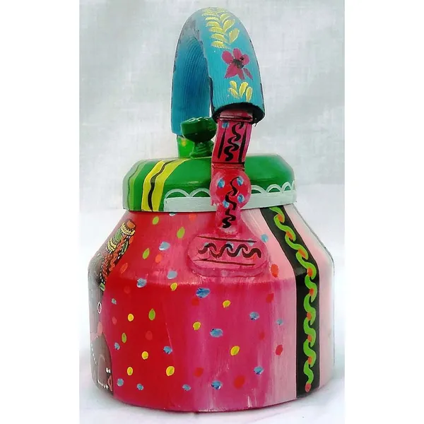 Multicolour_Traditional_Design_Hand_Painted_Tea_Kettle_Pot