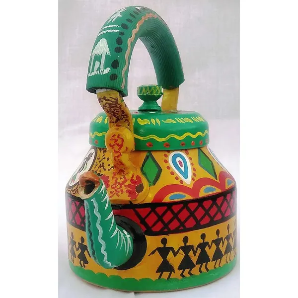 Multicolour_Traditional_Design_Hand_Painted_Tea_Kettle_Pot