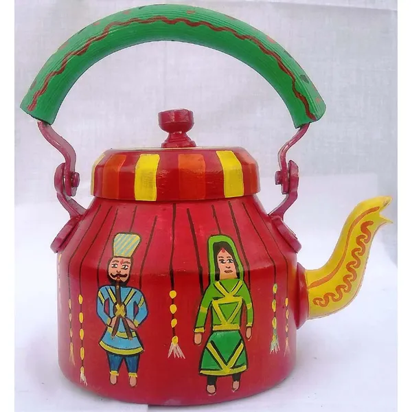 Multicolour_Traditional_Design_Hand_Painted_Tea_Kettle_Pot
