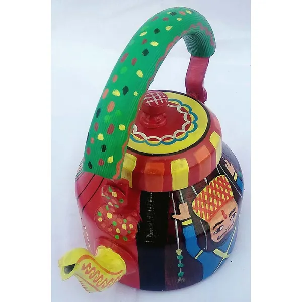 Multicolour_Traditional_Design_Hand_Painted_Tea_Kettle_Pot