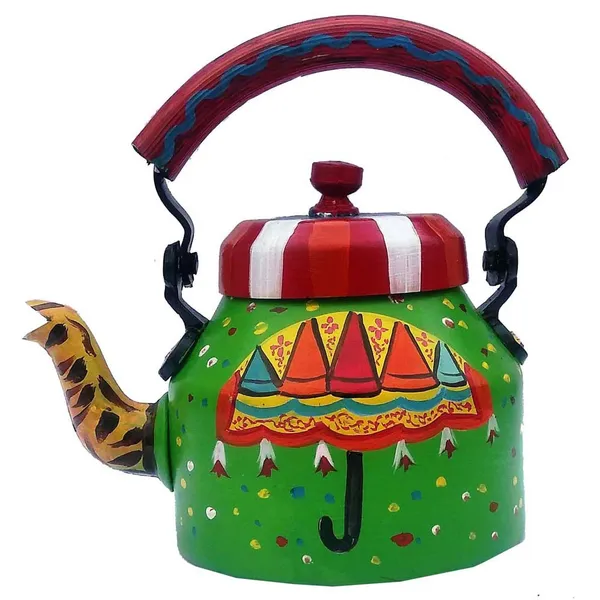 Multicolour_Traditional_Design_Hand_Painted_Tea_Kettle_Pot