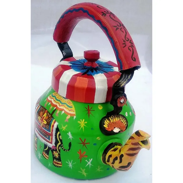 Multicolour_Traditional_Design_Hand_Painted_Tea_Kettle_Pot