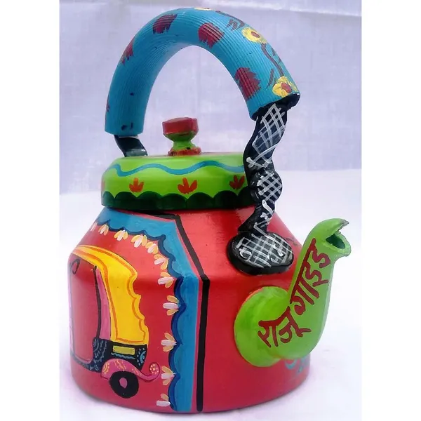 Multicolour_Traditional_Design_Hand_Painted_Tea_Kettle_Pot