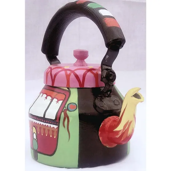 Multicolour_Traditional_Design_Hand_Painted_Tea_Kettle_Pot