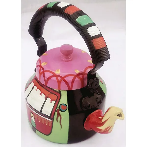 Multicolour_Traditional_Design_Hand_Painted_Tea_Kettle_Pot