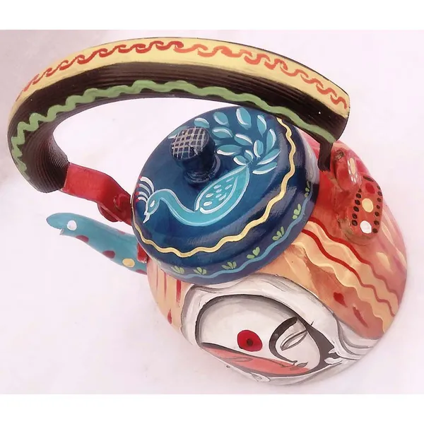 Multicolour_Traditional_Design_Hand_Painted_Tea_Kettle_Pot