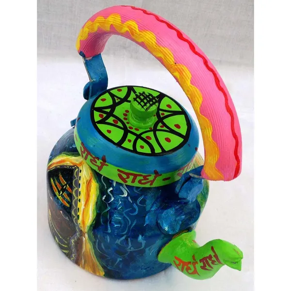 Multicolour_Traditional_Design_Hand_Painted_Tea_Kettle_Pot