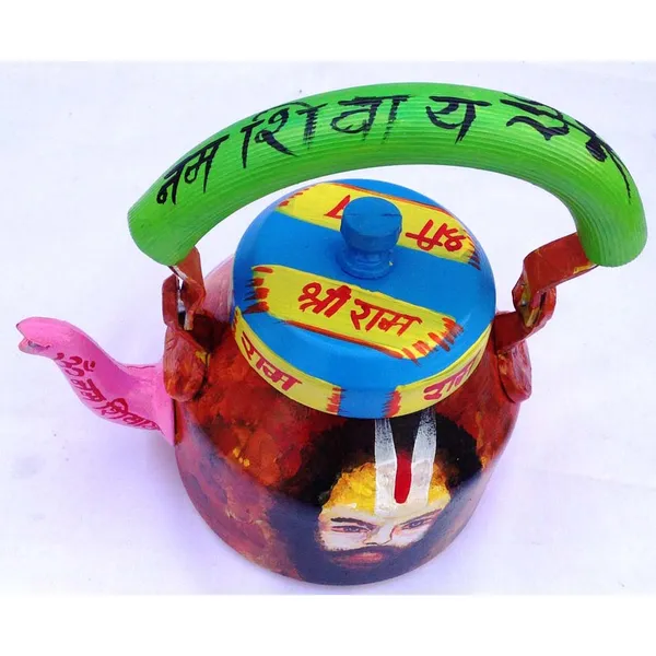 Multicolour_Traditional_Design_Hand_Painted_Tea_Kettle_Pot
