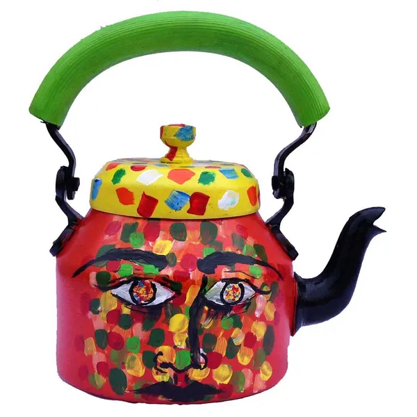 Multicolour_Traditional_Design_Hand_Painted_Tea_Kettle_Pot