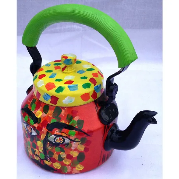 Multicolour_Traditional_Design_Hand_Painted_Tea_Kettle_Pot