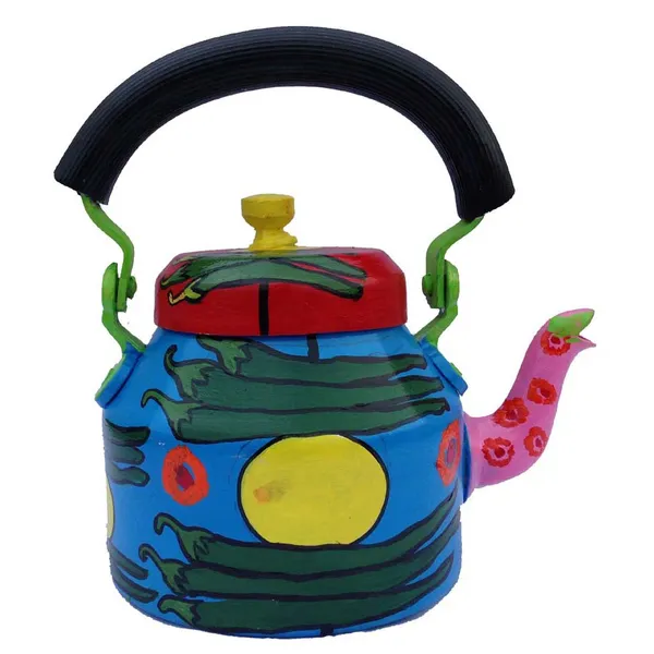 Multicolour_Traditional_Design_Hand_Painted_Tea_Kettle_Pot