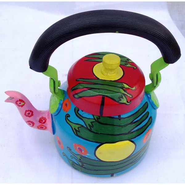 Multicolour_Traditional_Design_Hand_Painted_Tea_Kettle_Pot