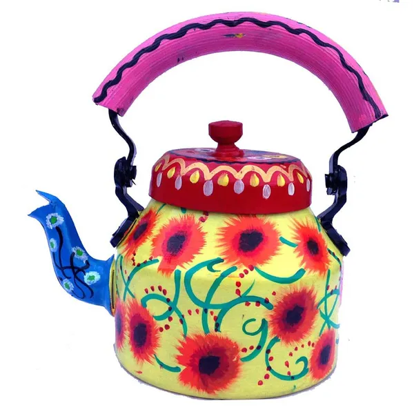 Multicolour_Traditional_Design_Hand_Painted_Tea_Kettle_Pot