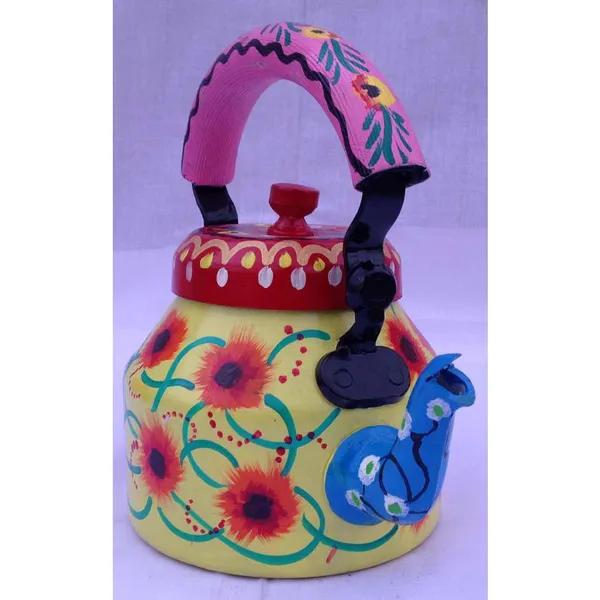 Multicolour_Traditional_Design_Hand_Painted_Tea_Kettle_Pot