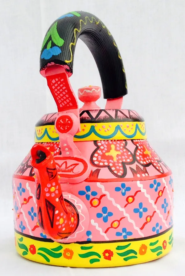 Multicolour_Traditional_Design_Hand_Painted_Tea_Kettle_Pot
