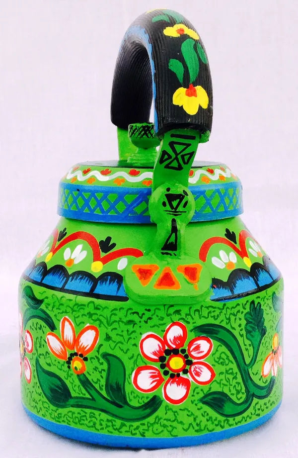 Multicolour_Traditional_Design_Hand_Painted_Tea_Kettle_Pot