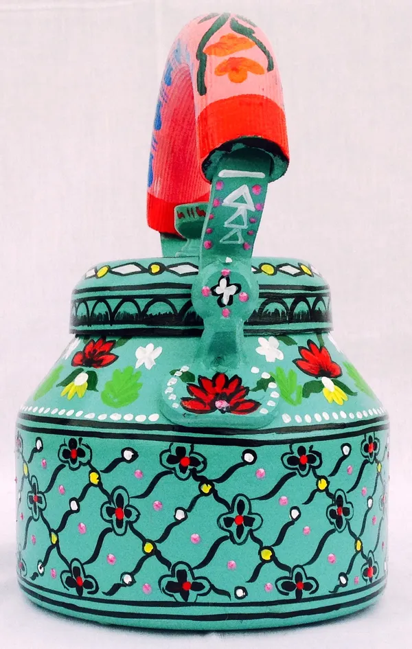 Multicolour_Traditional_Design_Hand_Painted_Tea_Kettle_Pot