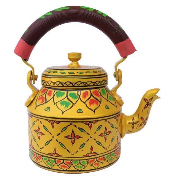 Multicolour_Traditional_Design_Hand_Painted_Tea_Kettle_Pot