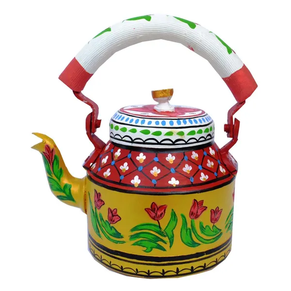 Multicolour_Traditional_Design_Hand_Painted_Tea_Kettle_Pot
