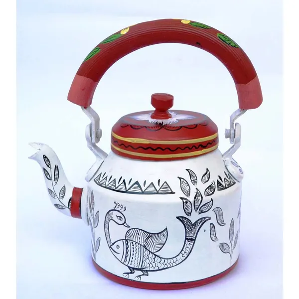 Multicolour_Traditional_Design_Hand_Painted_Tea_Kettle_Pot