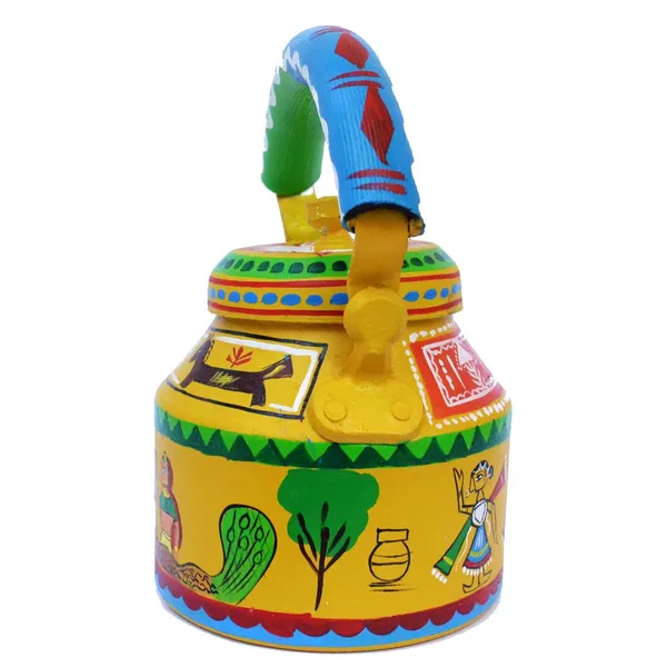 Multicolour_Traditional_Design_Hand_Painted_Tea_Kettle_Pot