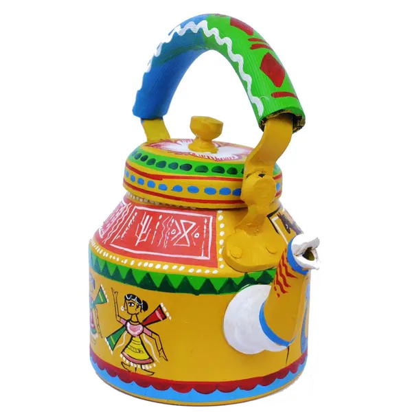 Multicolour_Traditional_Design_Hand_Painted_Tea_Kettle_Pot