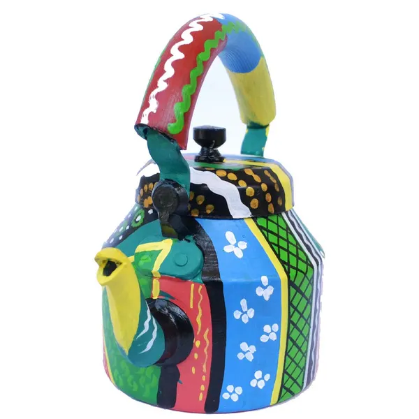 Multicolour_Traditional_Design_Hand_Painted_Tea_Kettle_Pot
