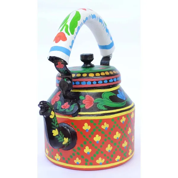 Multicolour_Traditional_Design_Hand_Painted_Tea_Kettle_Pot