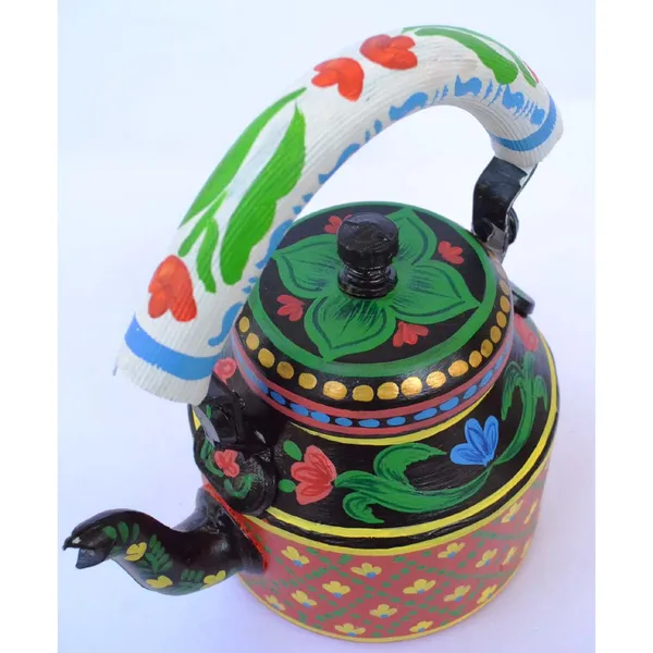 Multicolour_Traditional_Design_Hand_Painted_Tea_Kettle_Pot