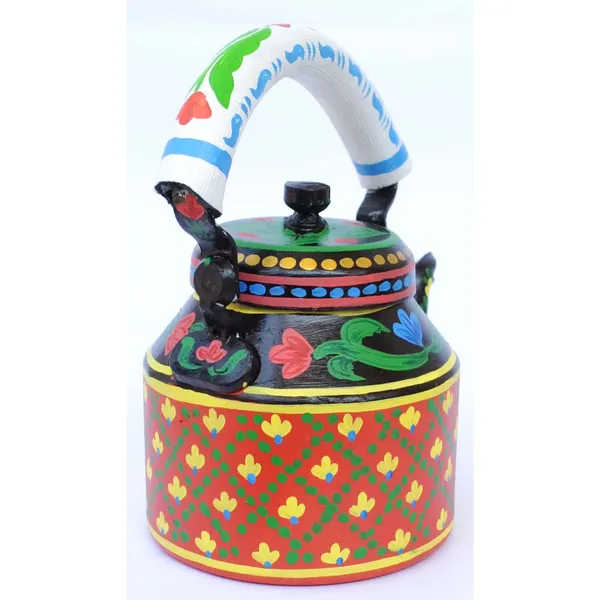 Multicolour_Traditional_Design_Hand_Painted_Tea_Kettle_Pot