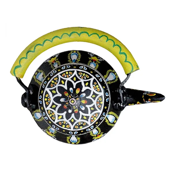 Multicolour_Traditional_Design_Hand_Painted_Tea_Kettle_Pot
