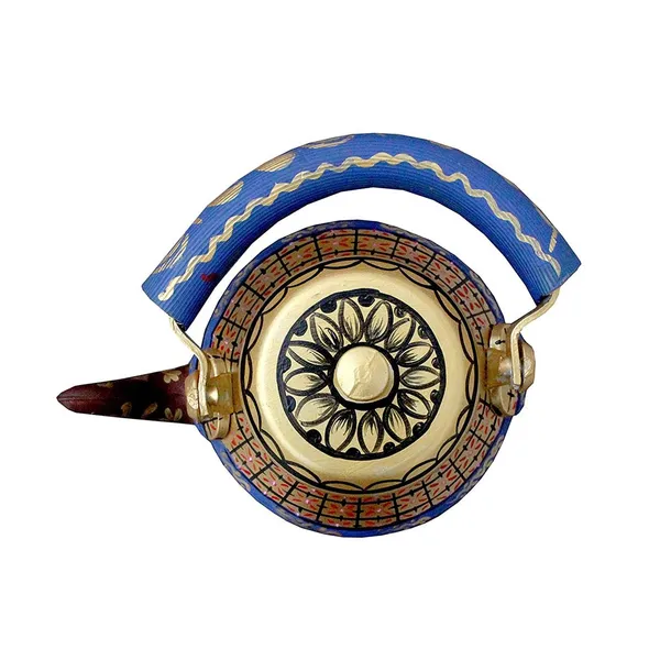 Multicolour_Traditional_Design_Hand_Painted_Tea_Kettle_Pot