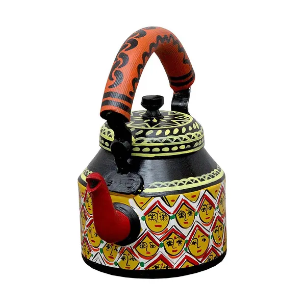 Multicolour_Traditional_Design_Hand_Painted_Tea_Kettle_Pot