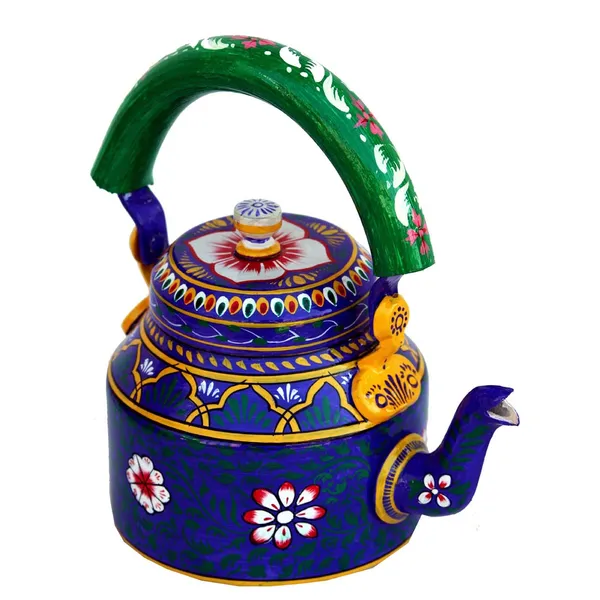Multicolour_Traditional_Design_Hand_Painted_Tea_Kettle_Pot