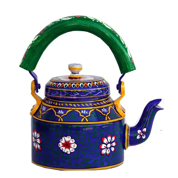 Multicolour_Traditional_Design_Hand_Painted_Tea_Kettle_Pot