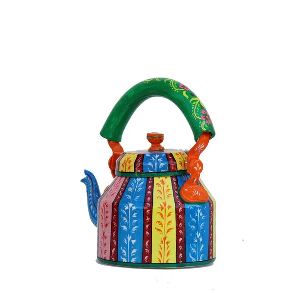 Multicolour_Traditional_Design_Hand_Painted_Tea_Kettle_Pot