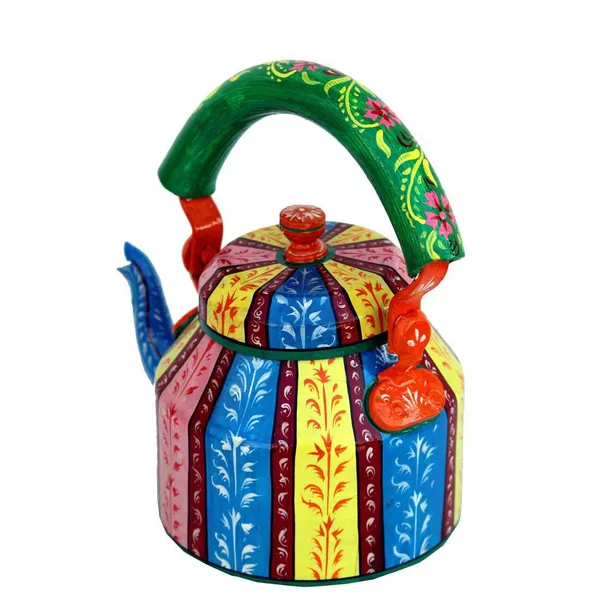 Multicolour_Traditional_Design_Hand_Painted_Tea_Kettle_Pot