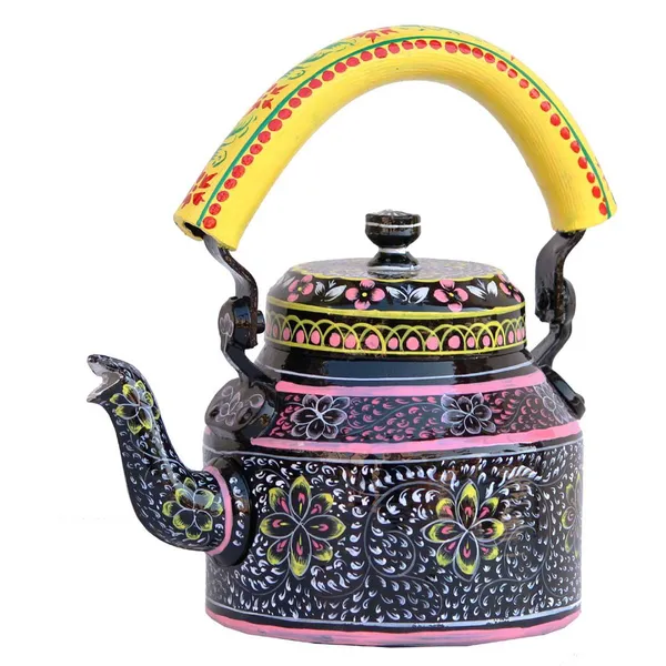 Multicolour_Traditional_Design_Hand_Painted_Tea_Kettle_Pot