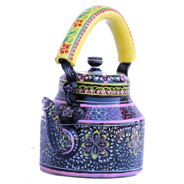 Multicolour_Traditional_Design_Hand_Painted_Tea_Kettle_Pot