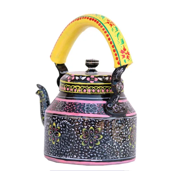 Multicolour_Traditional_Design_Hand_Painted_Tea_Kettle_Pot