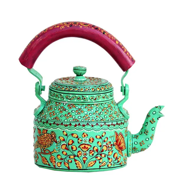 Multicolour_Traditional_Design_Hand_Painted_Tea_Kettle_Pot