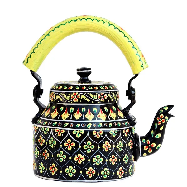 Multicolour_Traditional_Design_Hand_Painted_Tea_Kettle_Pot