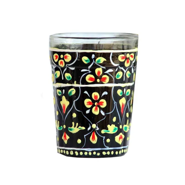 Multicolour_Traditional_Hand_Painted_Figurine_Aluminium_Tea_Kettle_Pot_Set