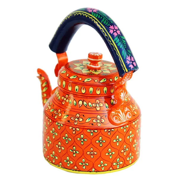 Multicolour_Traditional_Design_Hand_Painted_Tea_Kettle_Pot