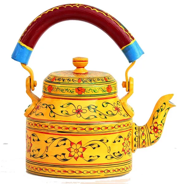 Multicolour_Traditional_Design_Hand_Painted_Tea_Kettle_Pot