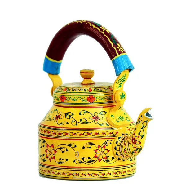 Multicolour_Traditional_Design_Hand_Painted_Tea_Kettle_Pot