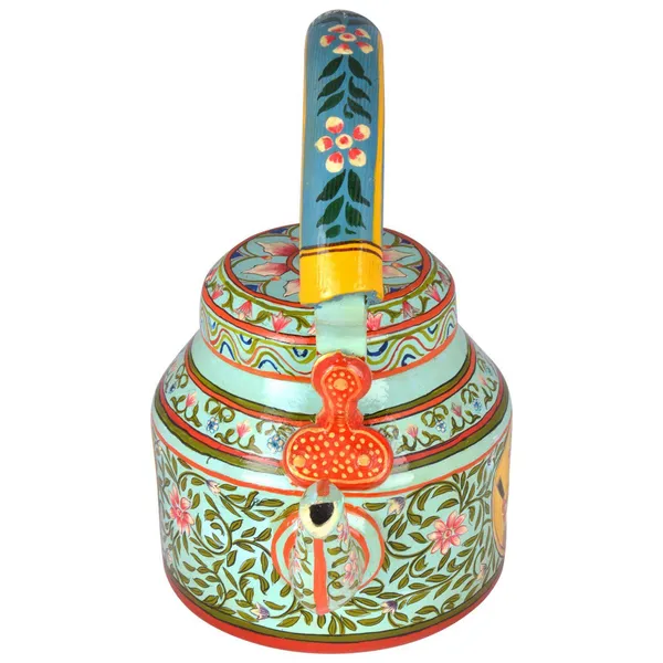 Multicolour_Traditional_Design_Hand_Painted_Tea_Kettle_Pot