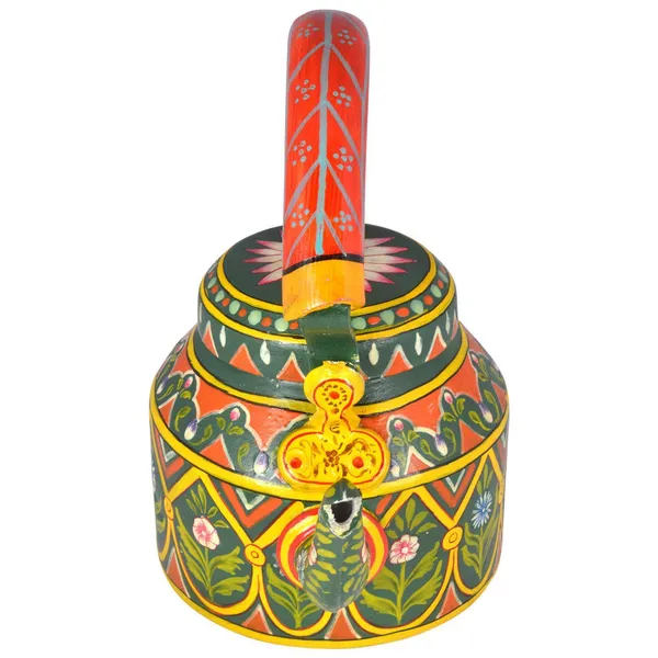 Multicolour_Traditional_Design_Hand_Painted_Tea_Kettle_Pot