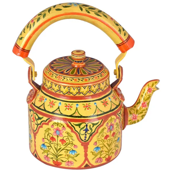 Multicolour_Traditional_Design_Hand_Painted_Tea_Kettle_Pot